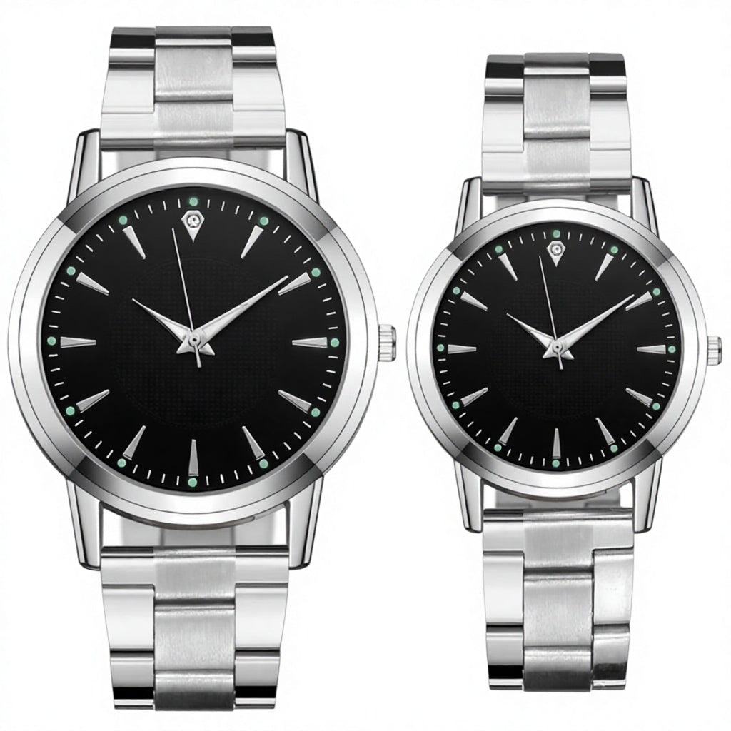 New Luminous Quartz Couple Watch