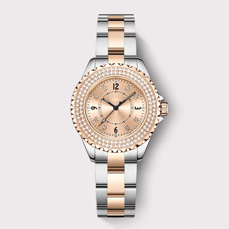 Luxury Mother-of-Pearl Dial Women Watch